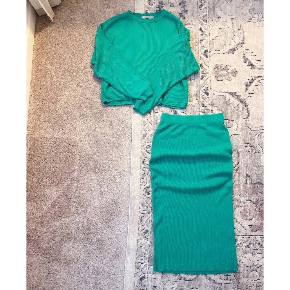 ASOS Green Women's Sweater Two Piece